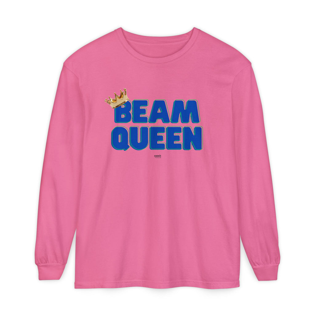 Beam Queen - Blue/Green (Adult Long Sleeve Shirt)