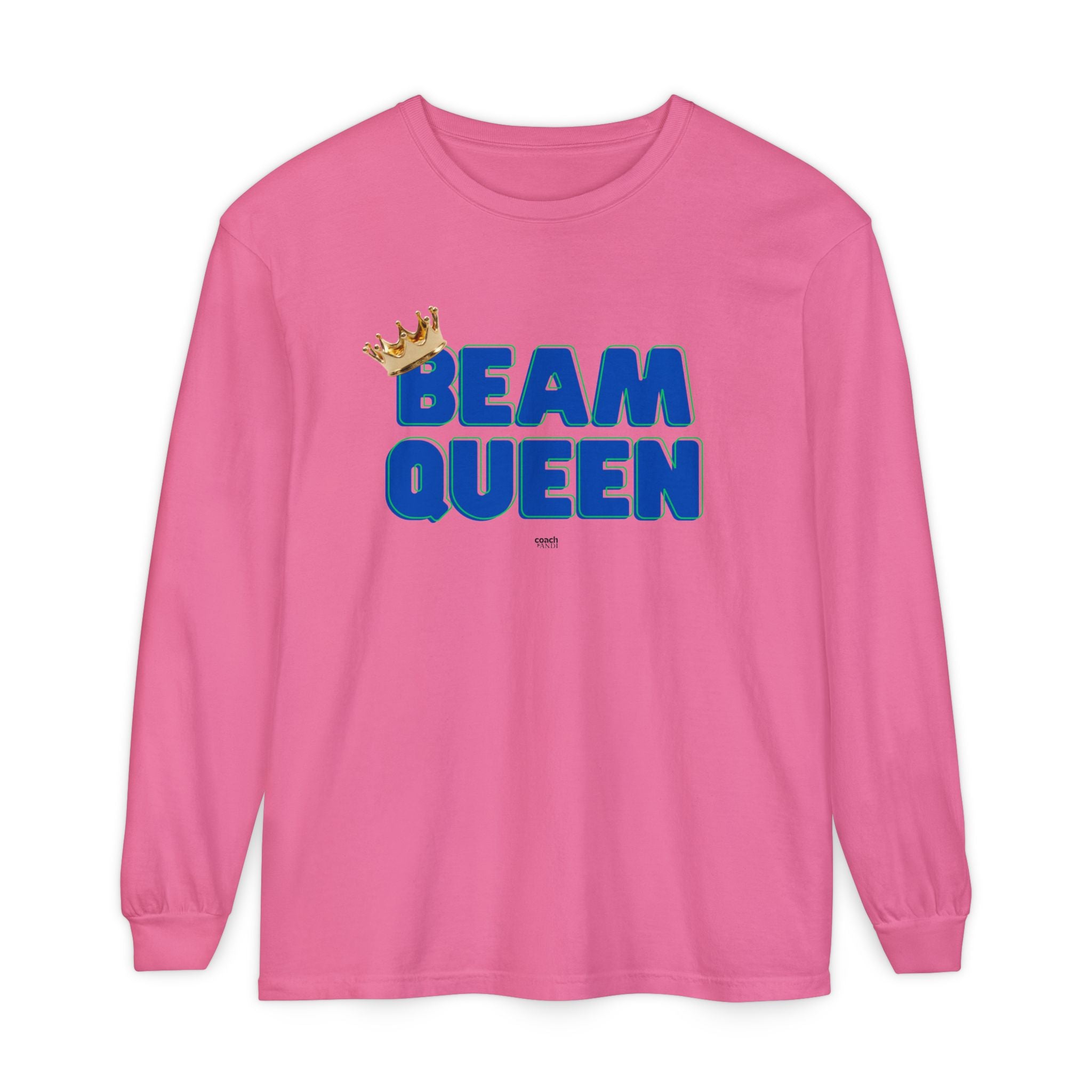 Beam Queen - Blue/Green (Adult Long Sleeve Shirt)