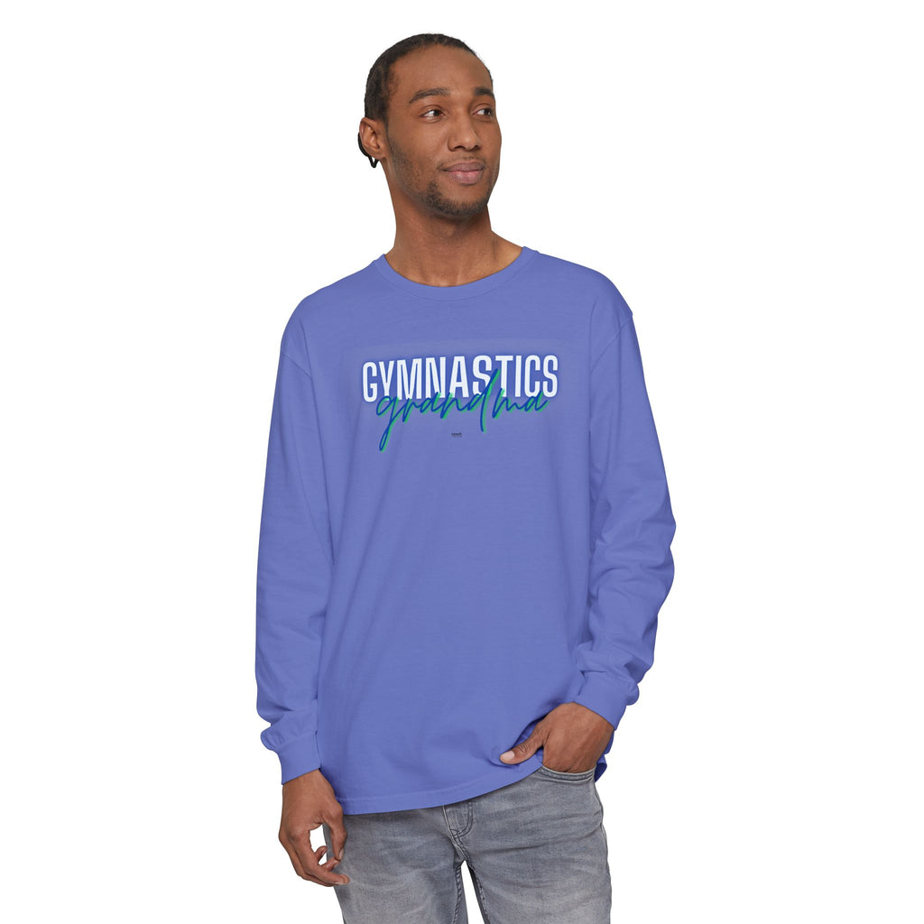 Glow Gym Gma Long Sleeve Shirt - Blue/Green (Adult)