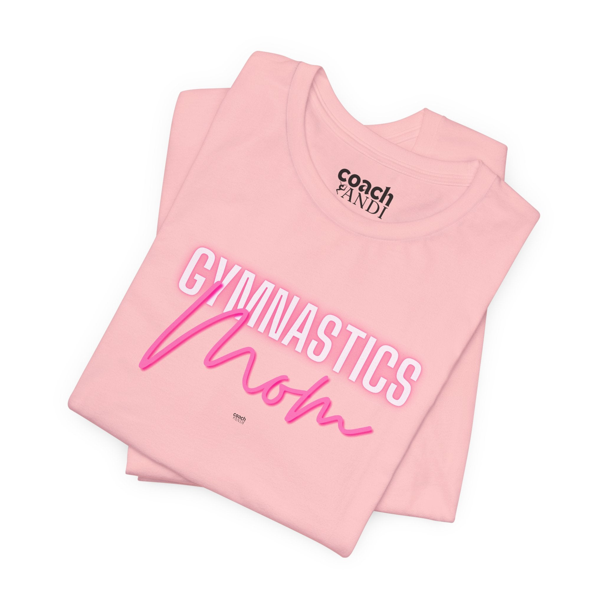 Glow Gym Mom Tshirt - Pink (Adult)