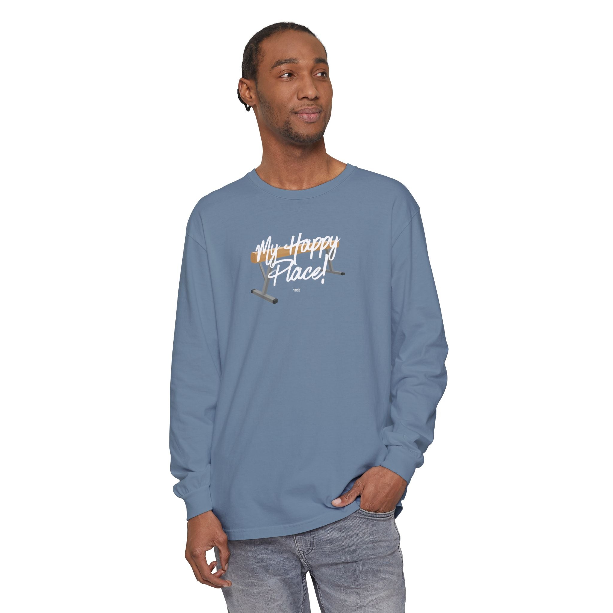 My Happy Place Beam Long Sleeve Shirt (Adult)