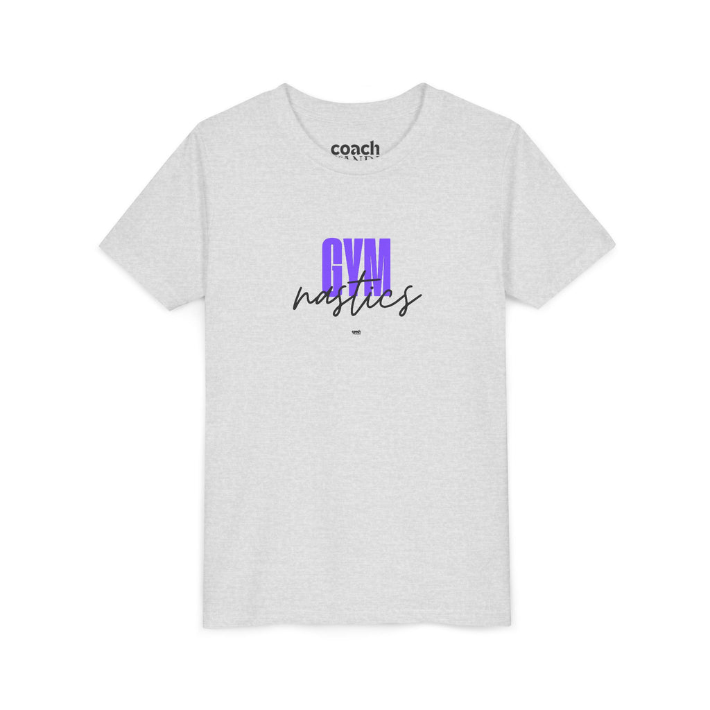 GYMnastics Short Sleeve Tee - Purple (Youth)
