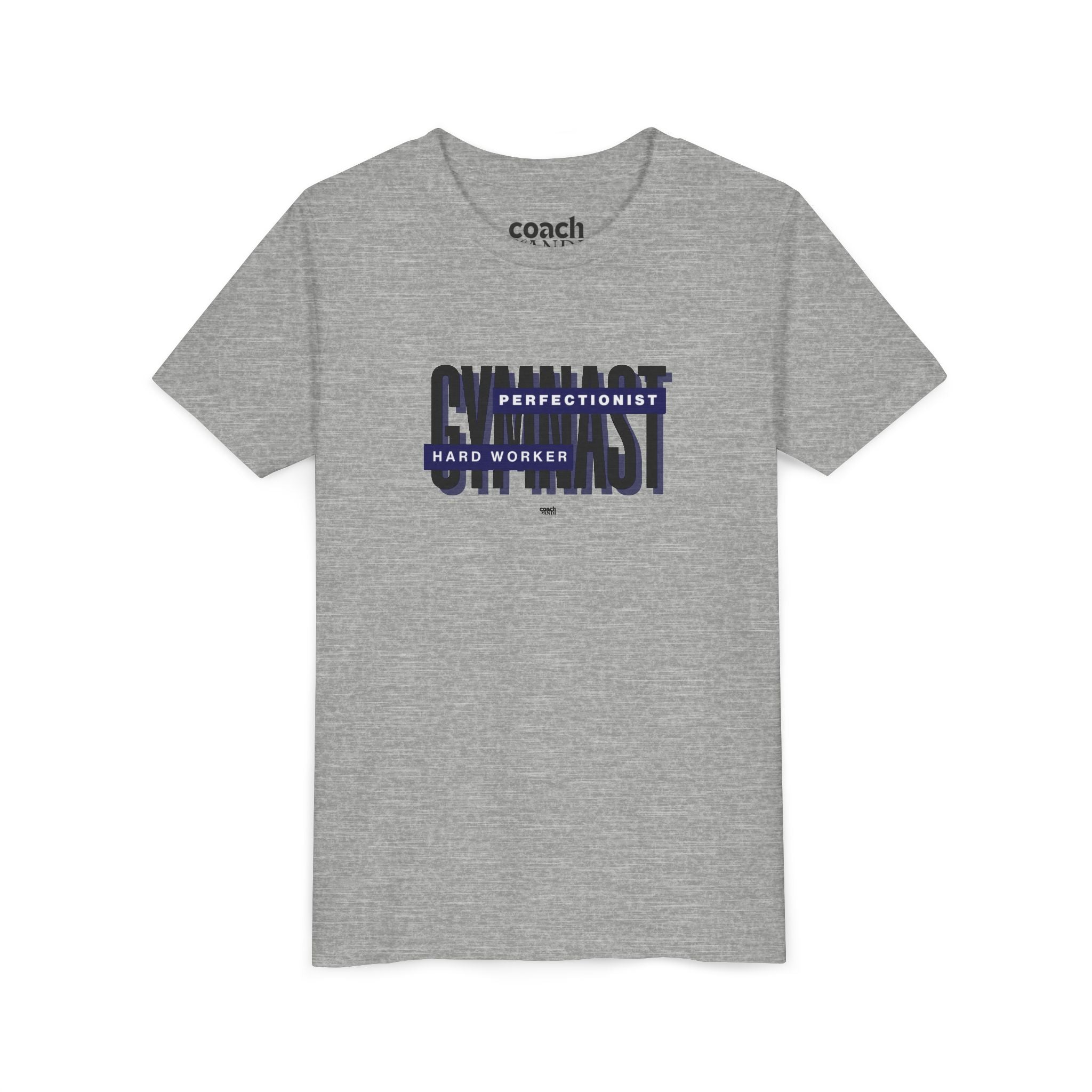 Gymnast Hard Worker Tshirt - Navy (Youth)