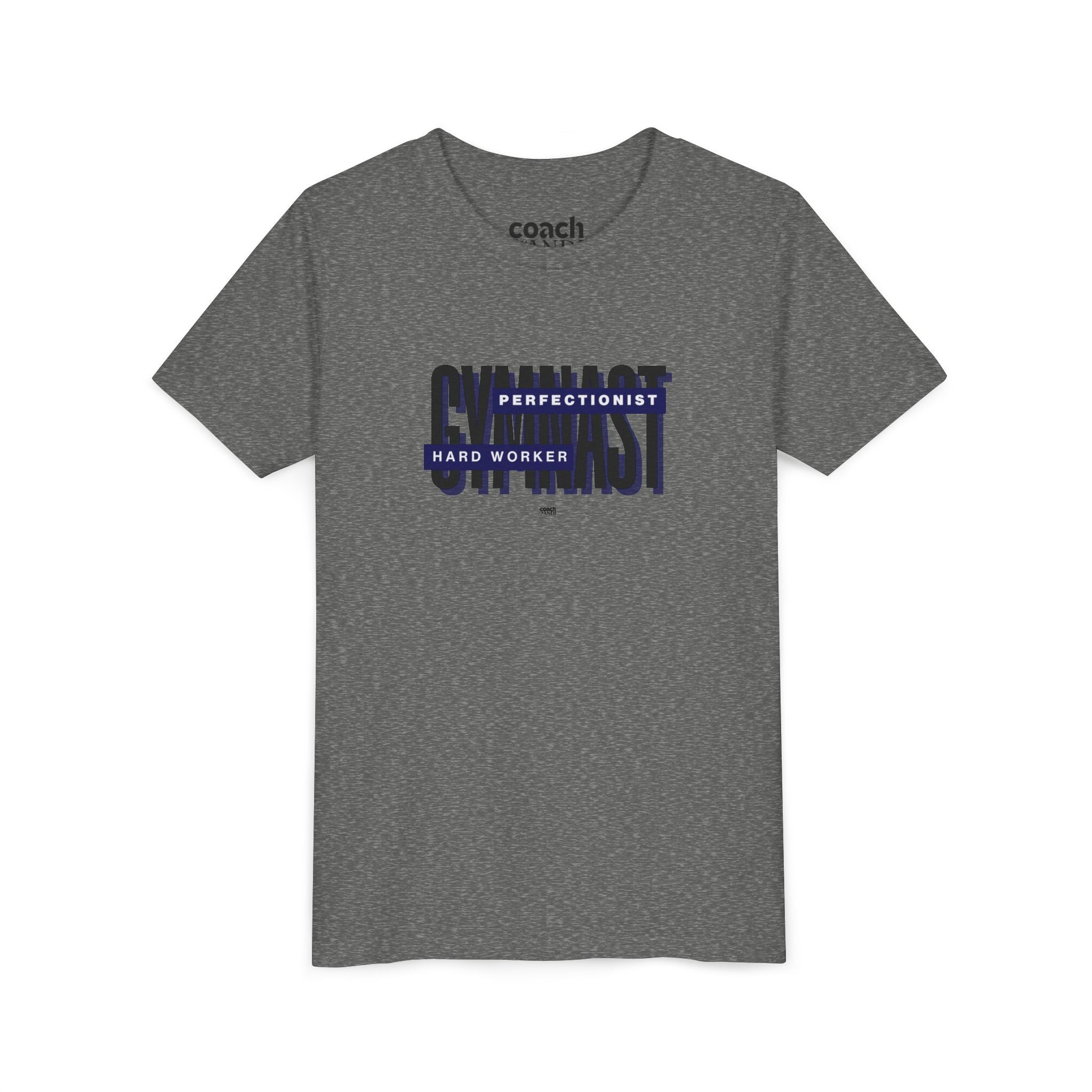 Gymnast Hard Worker Tshirt - Navy (Youth)