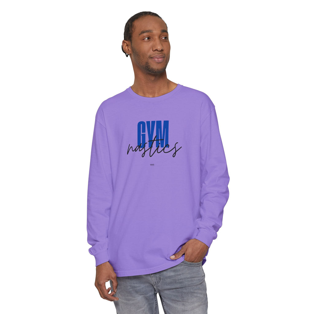 GYMnastics Long Sleeve Shirt - Blue (Adult)
