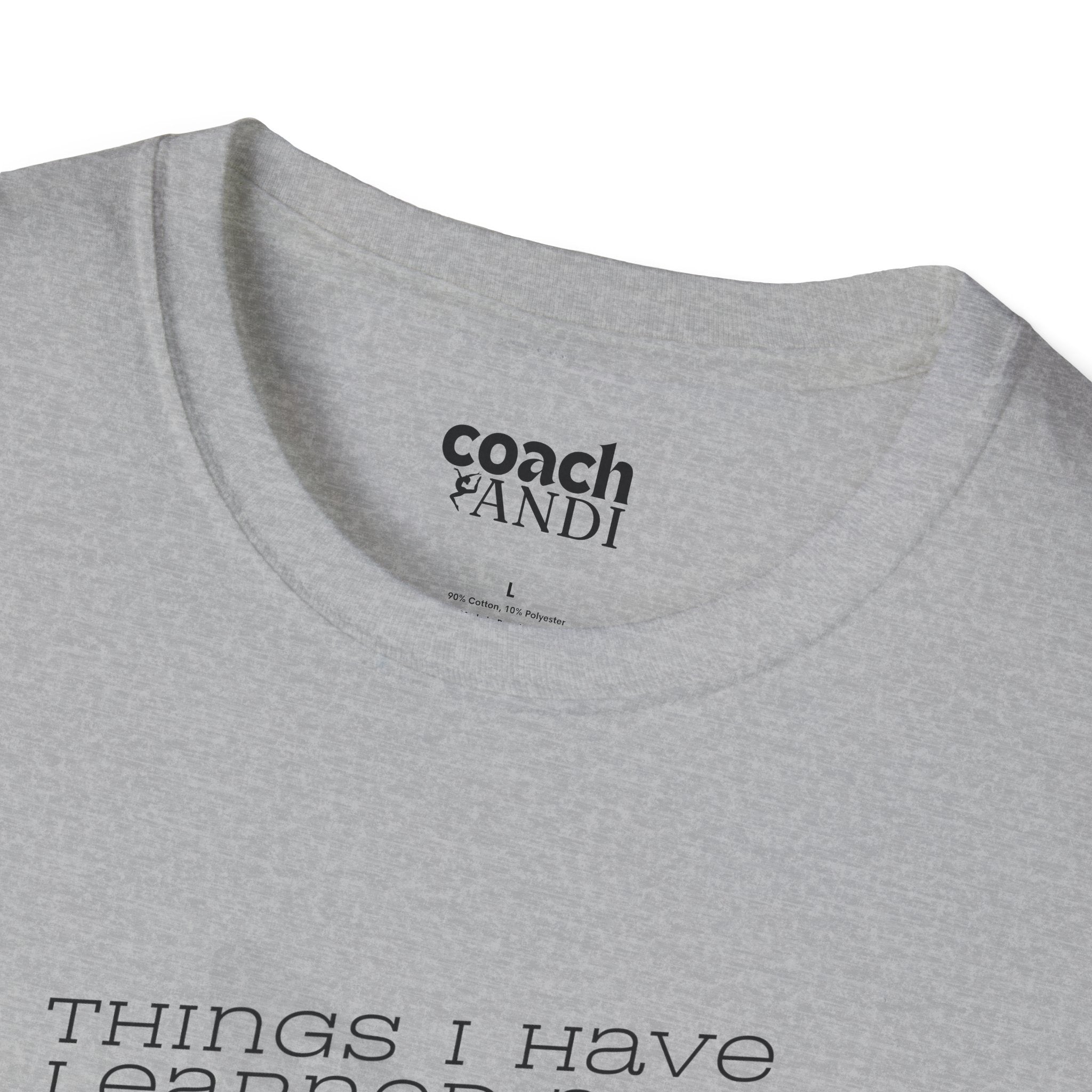 Things I Learned as a Gymnast Tshirt - Red (Adult)