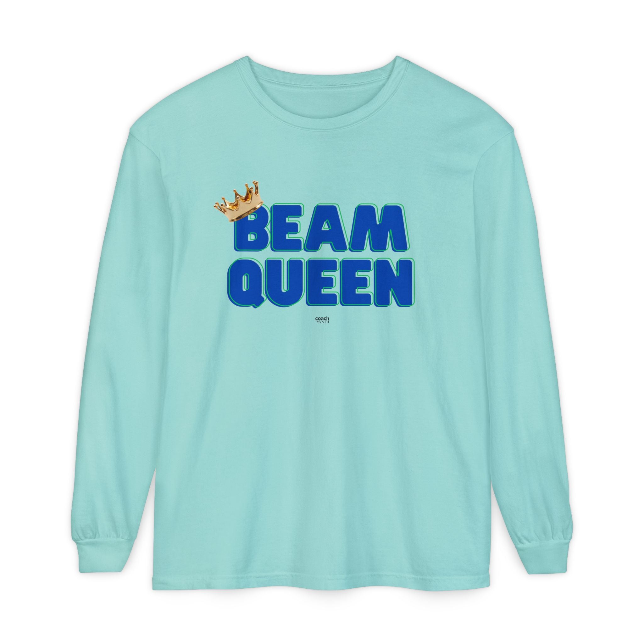 Beam Queen - Blue/Green (Adult Long Sleeve Shirt)
