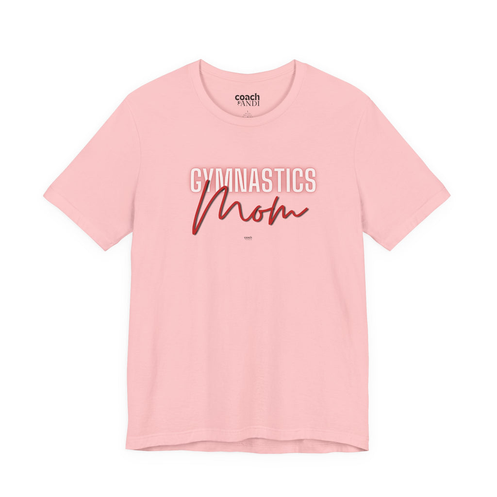 Glow Gym Mom Tshirt - Red (Adult)
