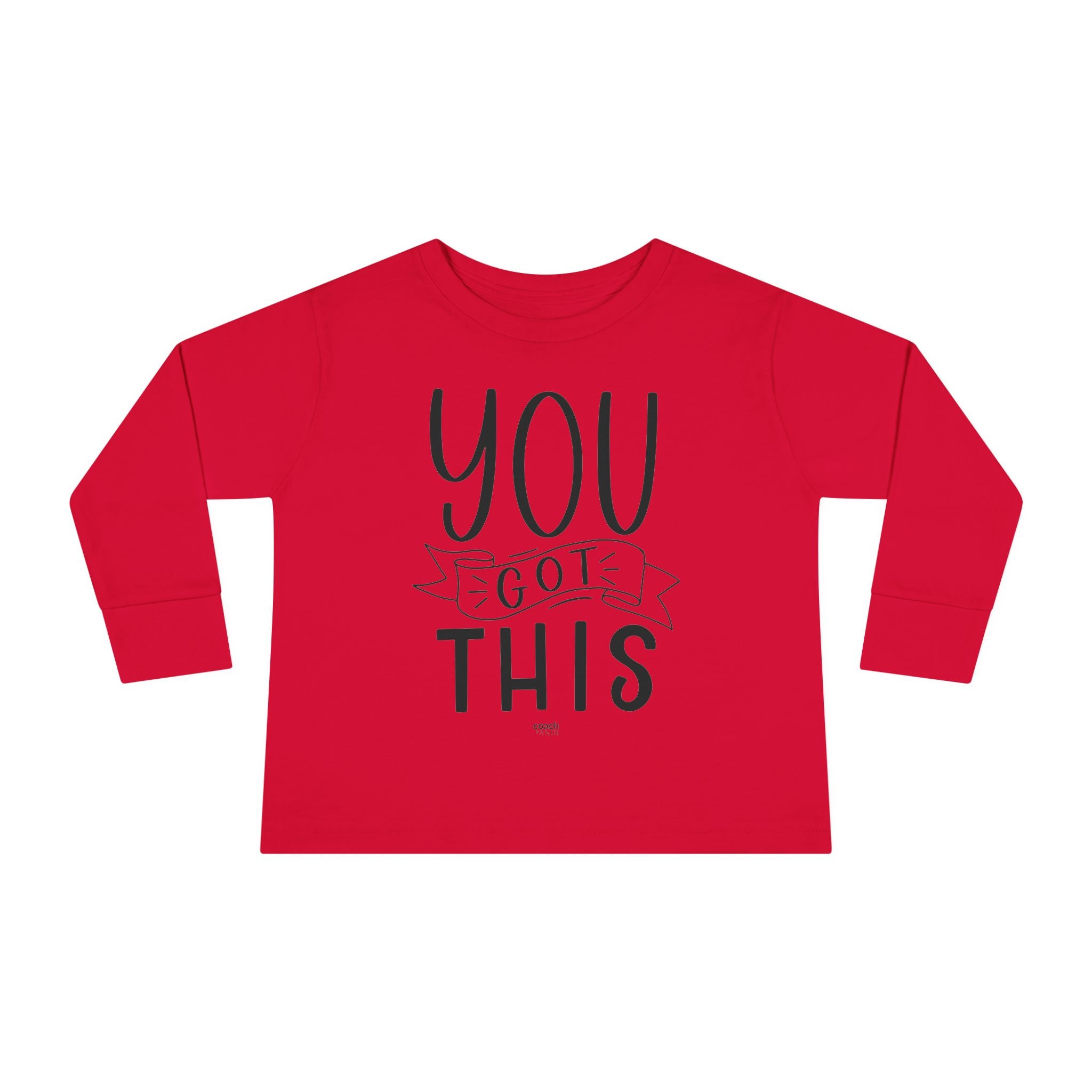 Tiny Supporter (Toddler Long Sleeve Tee)