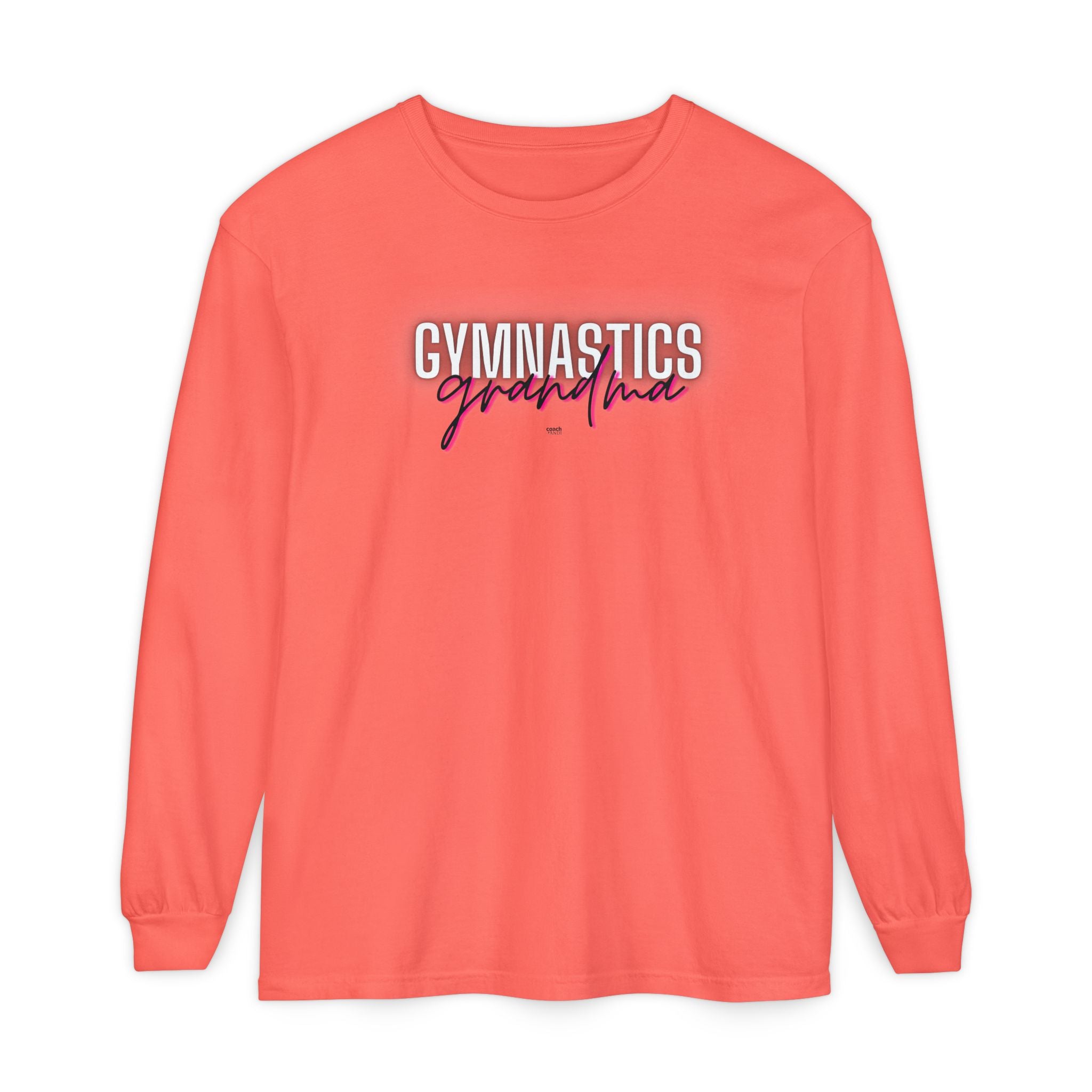 Glow Gym Gma Long Sleeve Shirt - Black/Pink (Adult)