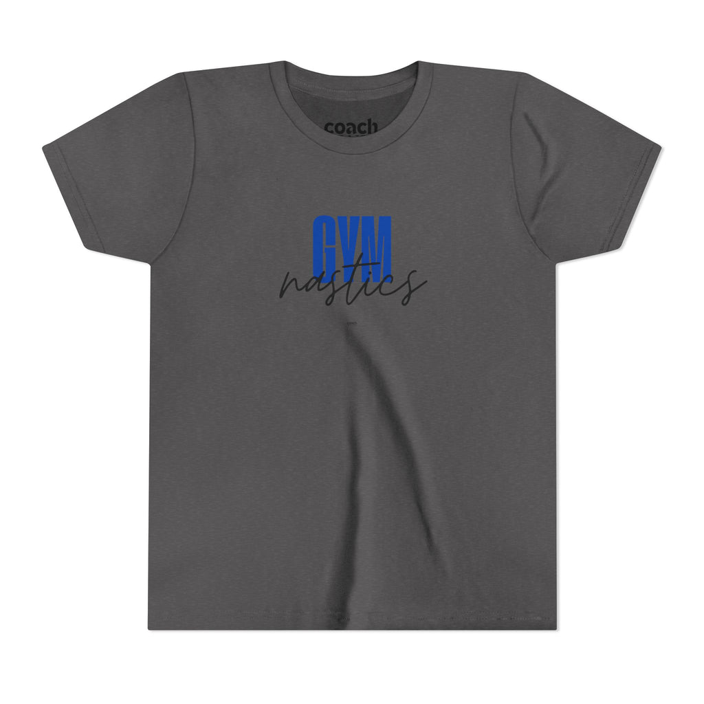 GYMnastics Short Sleeve Tee - Blue (Youth)