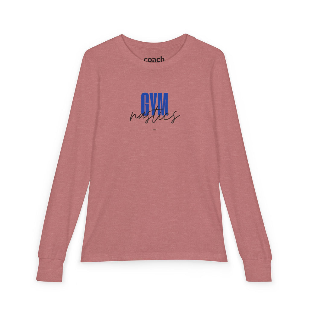 GYMnastics Long Sleeve Shirt - Blue (Youth)