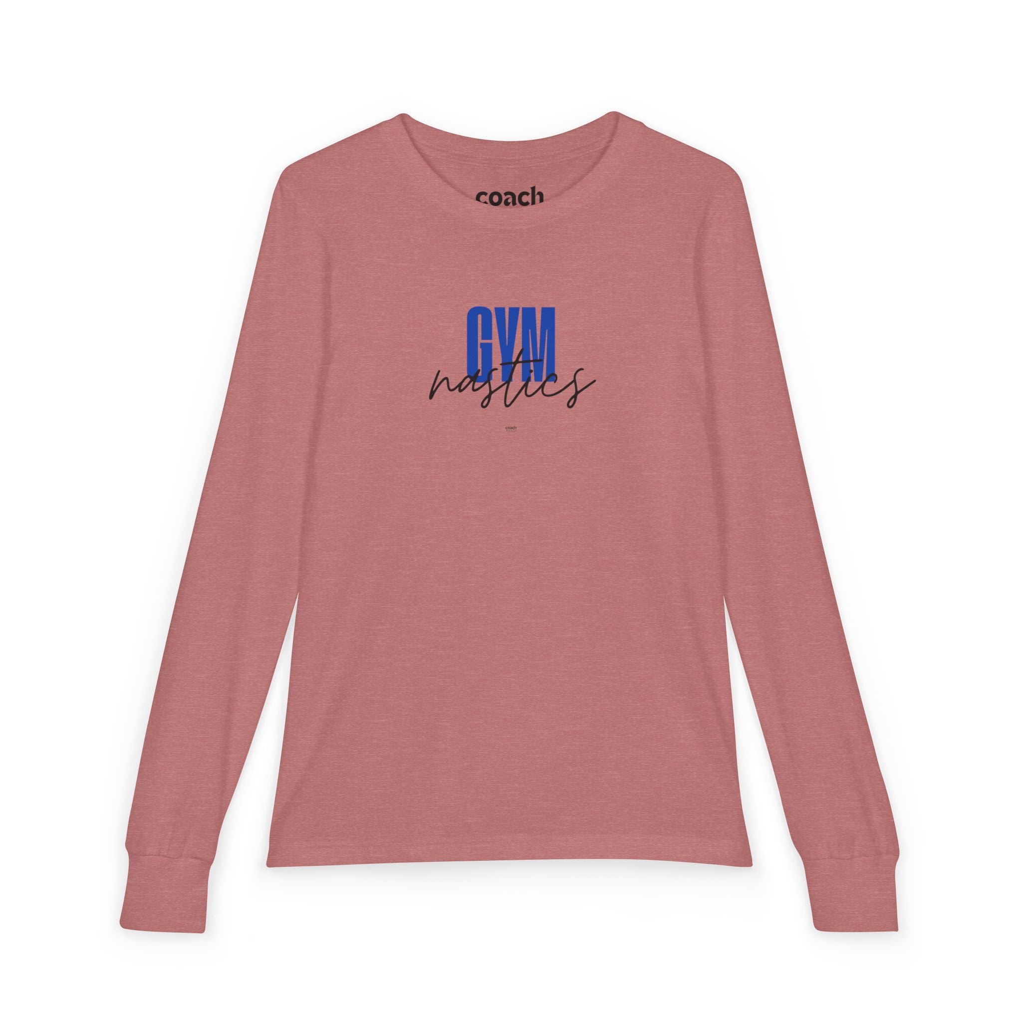 GYMnastics Long Sleeve Shirt - Blue (Youth)