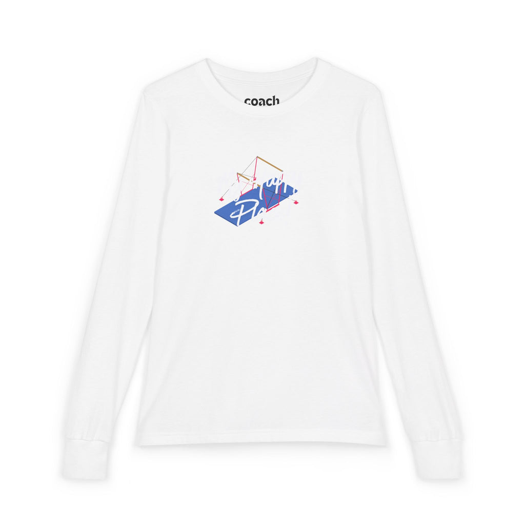My Happy Place Bars Long Sleeve Shirt (Youth)