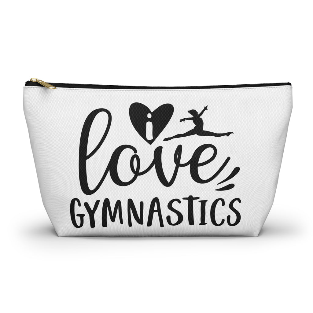 I Love Gymnastics (Accessory Pouch w T-bottom)