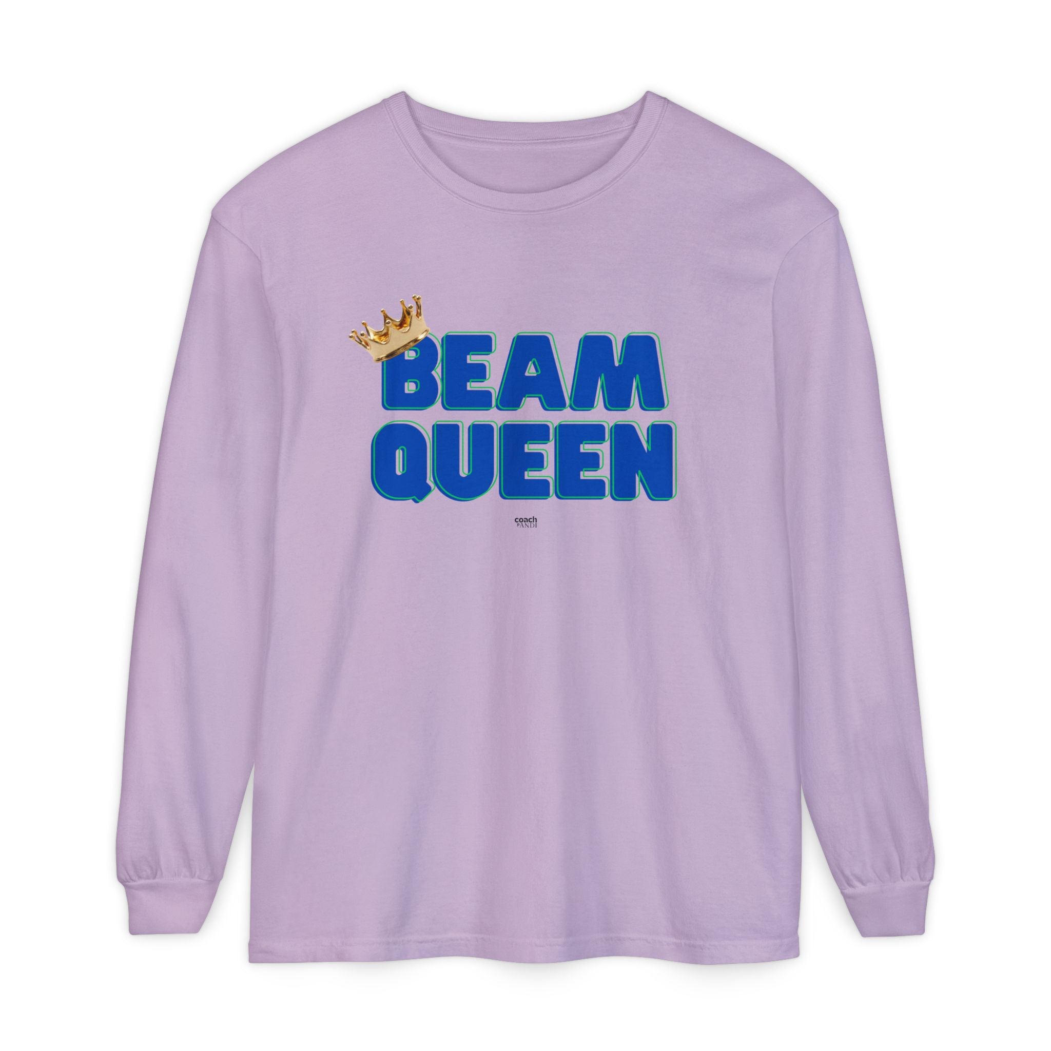 Beam Queen - Blue/Green (Adult Long Sleeve Shirt)