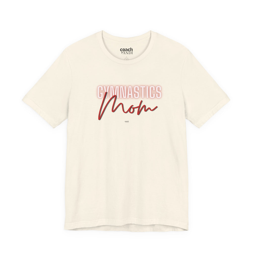 Glow Gym Mom Tshirt - Red (Adult)
