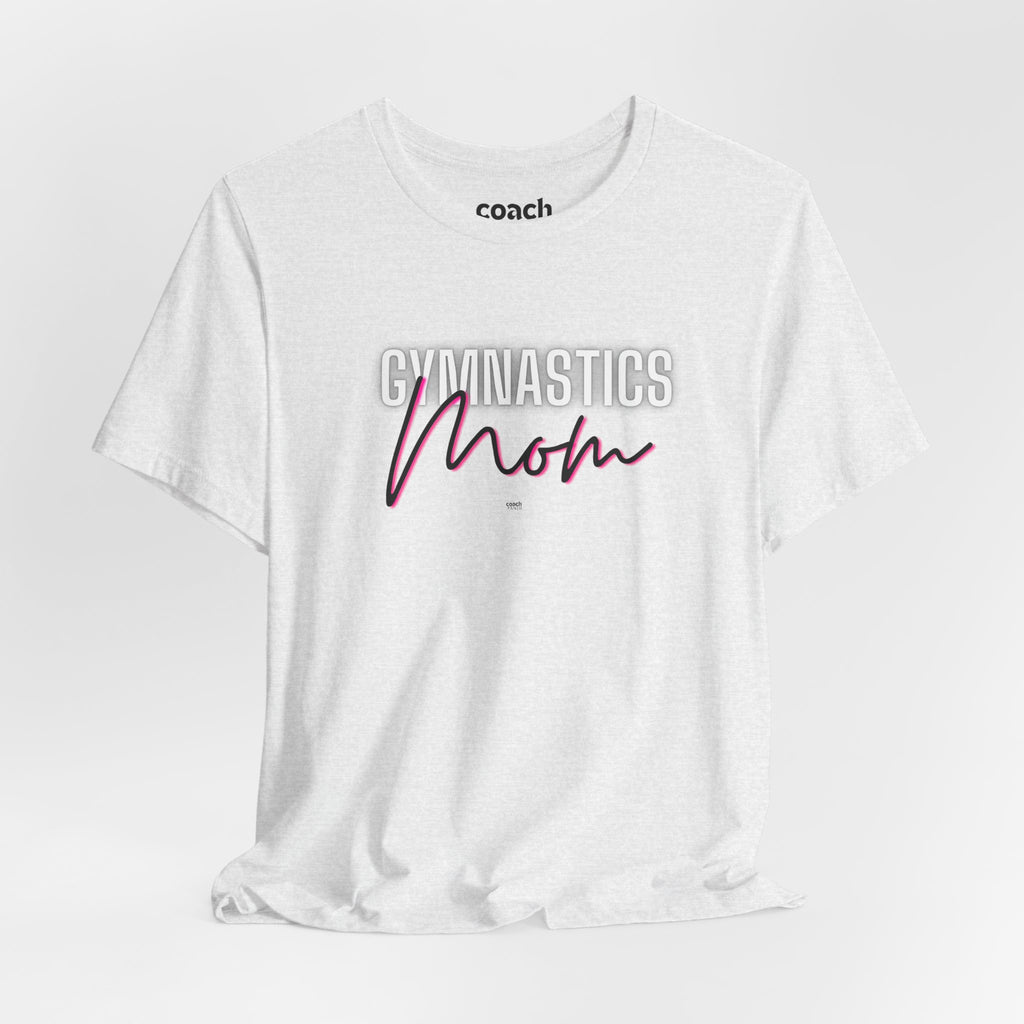 Glow Gym Mom Tshirt - Black/Pink (Adult)