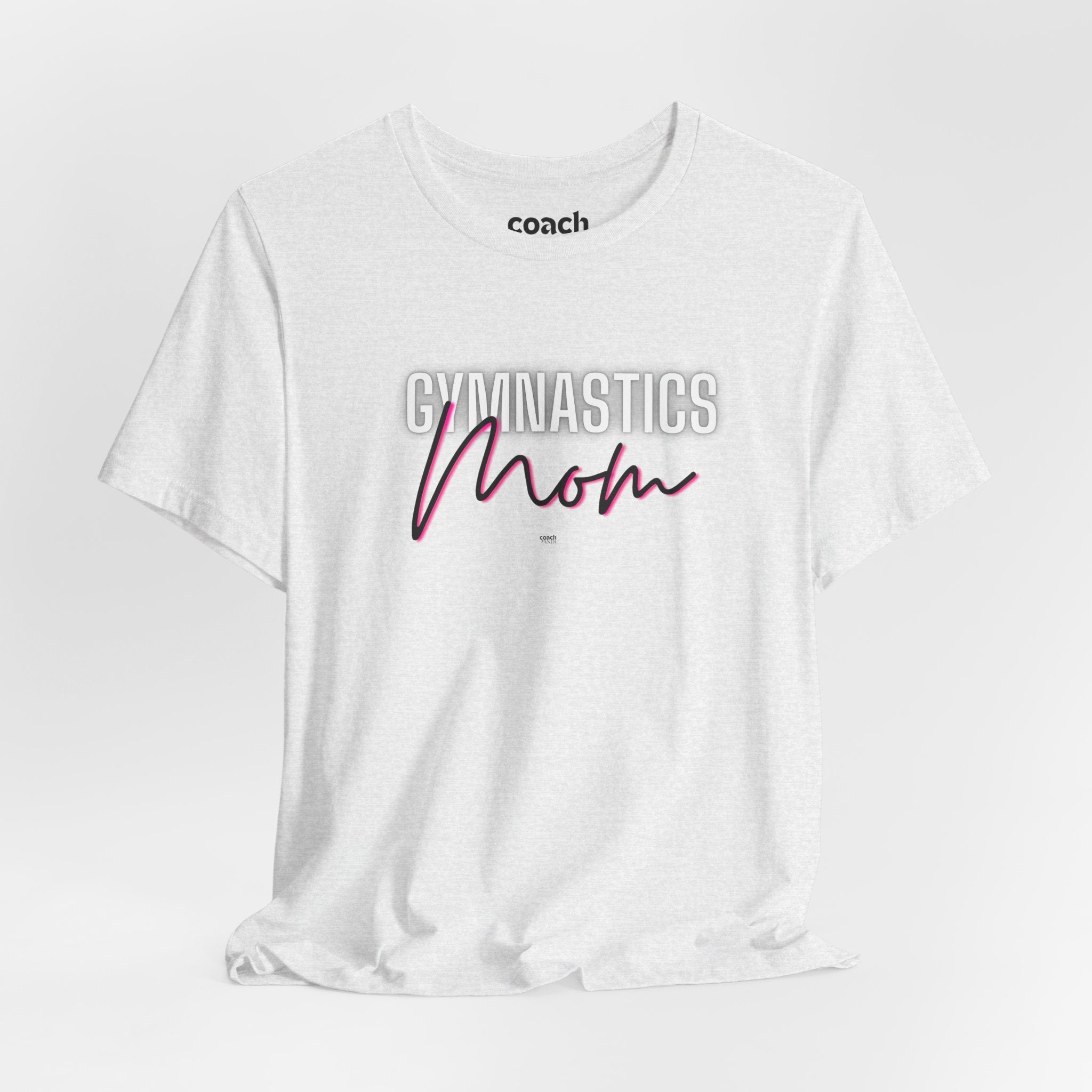 Glow Gym Mom Tshirt - Black/Pink (Adult)