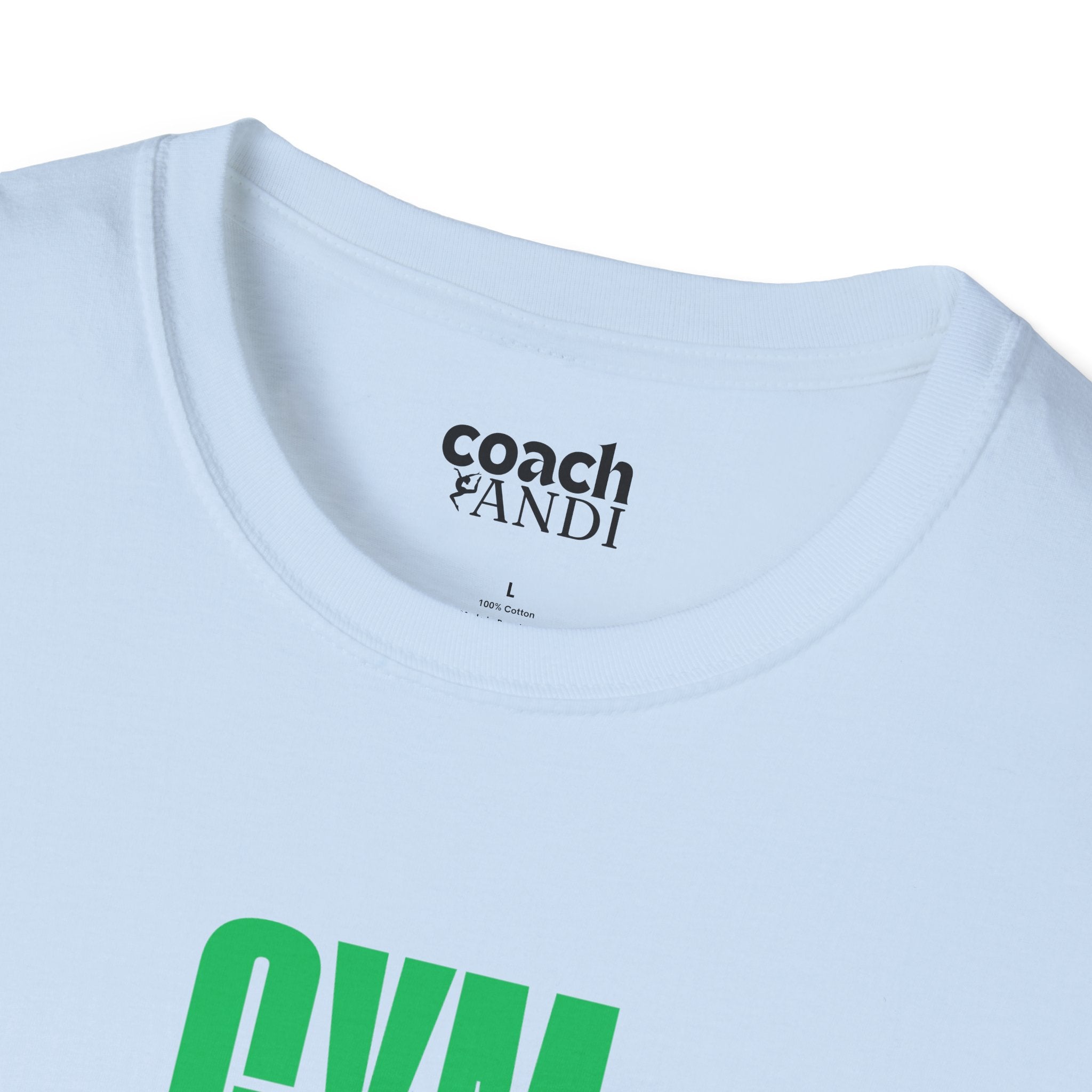 GYMnastics Tshirt - Green (Adult)