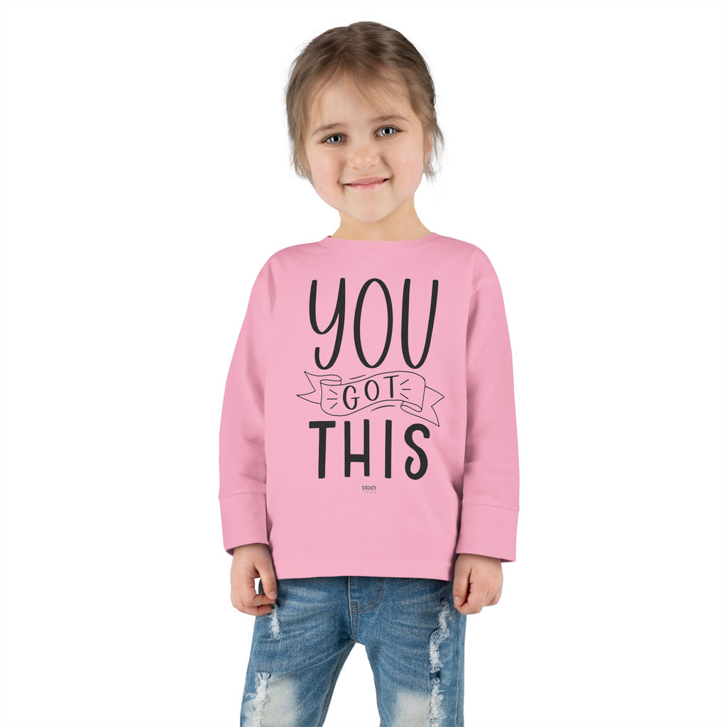 Tiny Supporter (Toddler Long Sleeve Tee)