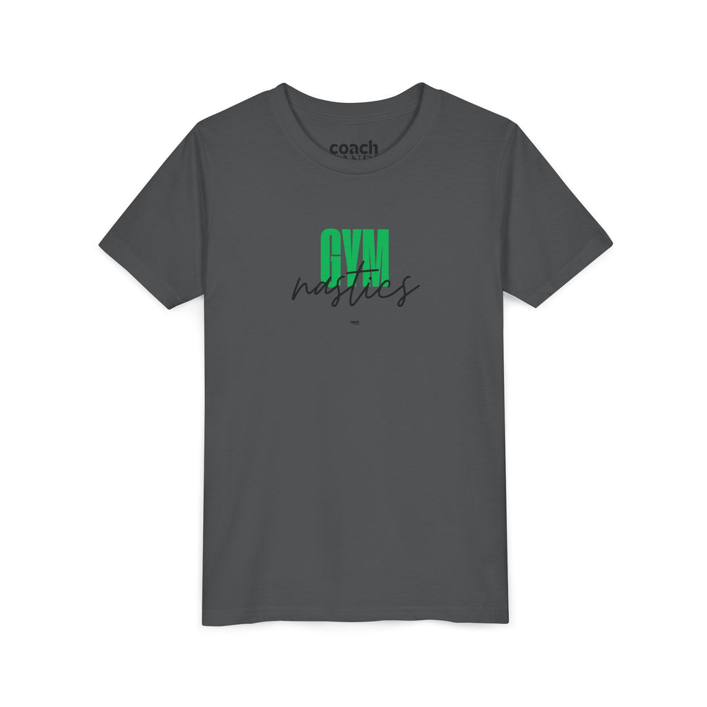 GYMnastics Short Sleeve Tee - Green (Youth)