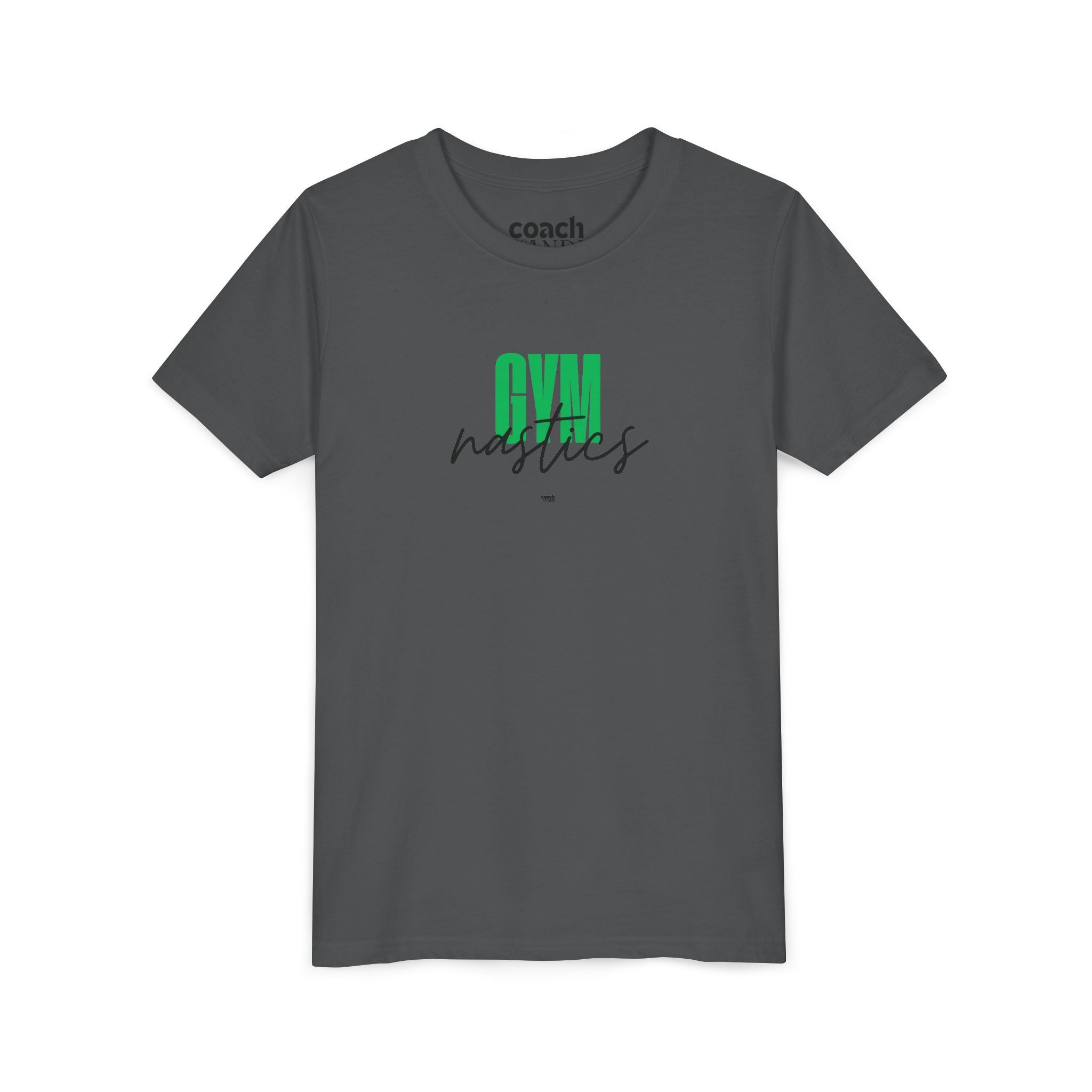 GYMnastics Short Sleeve Tee - Green (Youth)