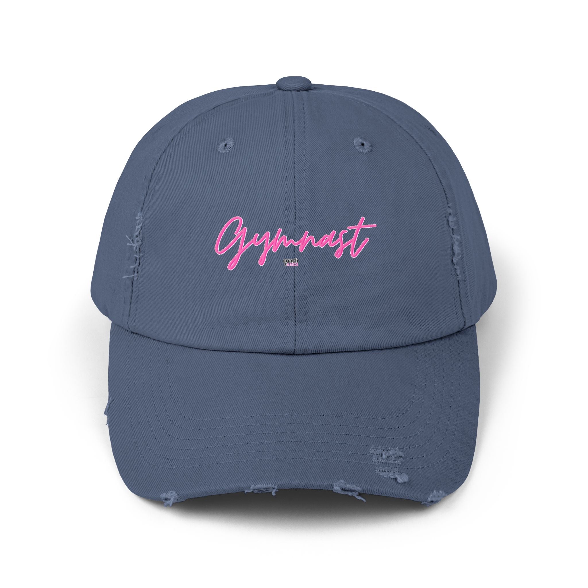 GYMNAST Unisex Distressed Cap