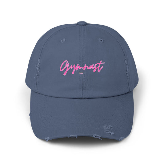 GYMNAST Unisex Distressed Cap