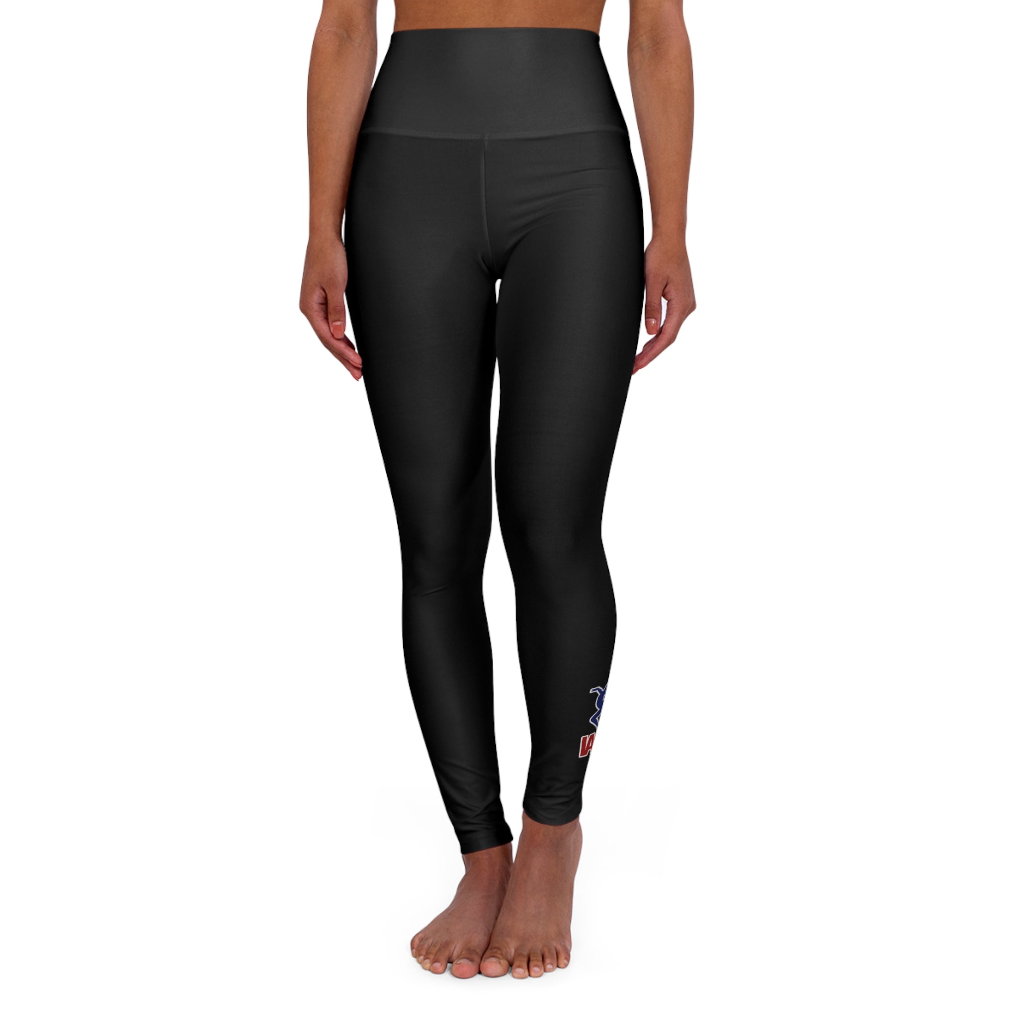 IAGA TEAM-Duo Logo(Adult High Waisted Yoga Leggings (AOP)