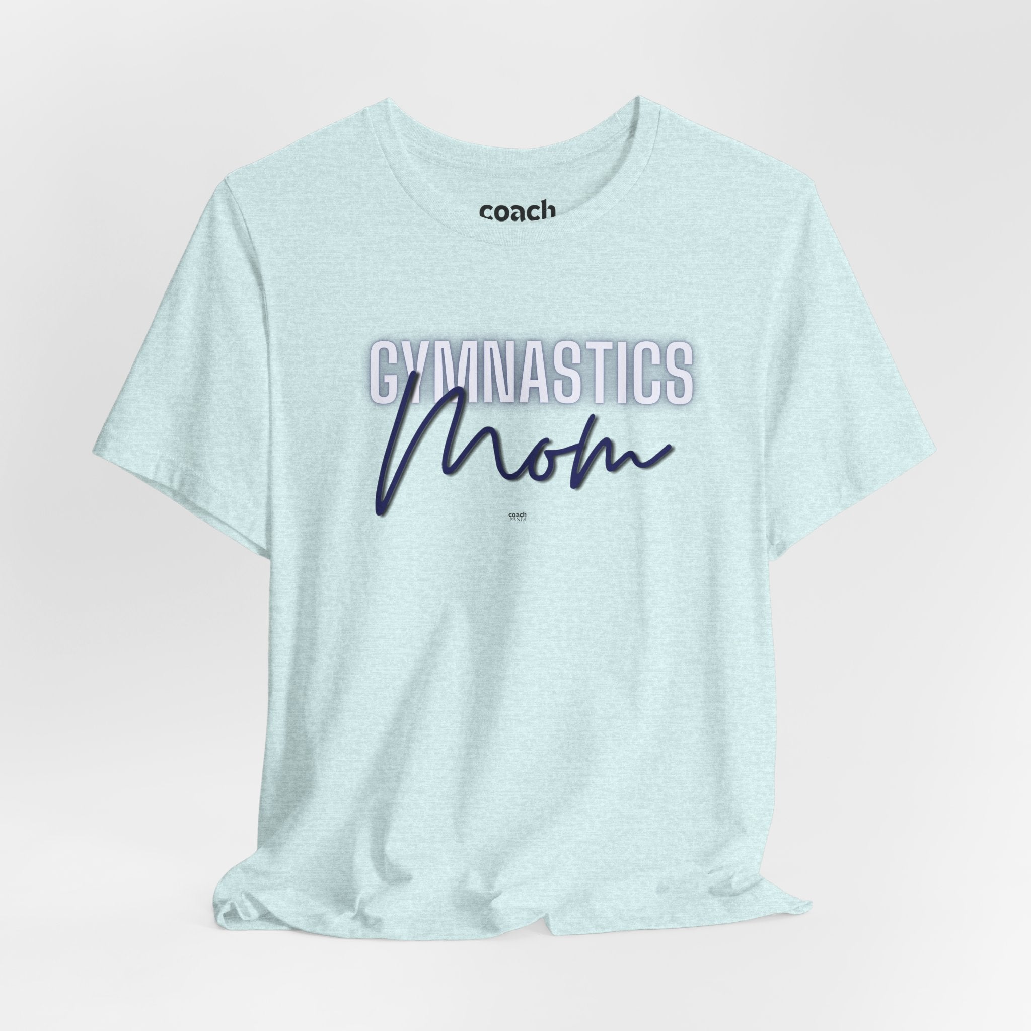 Glow Gym Mom Tshirt - Blue (Adult)