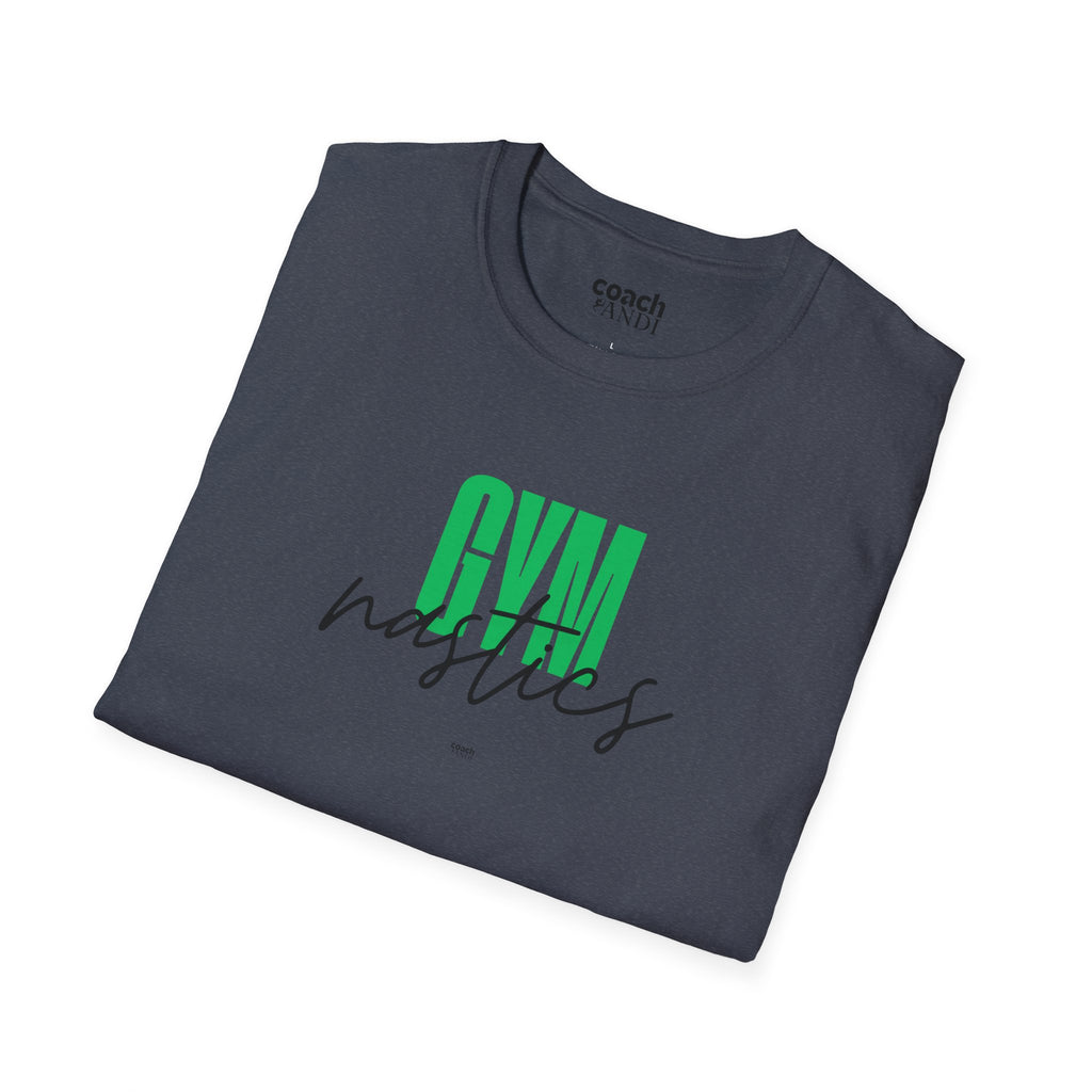 GYMnastics Tshirt - Green (Adult)
