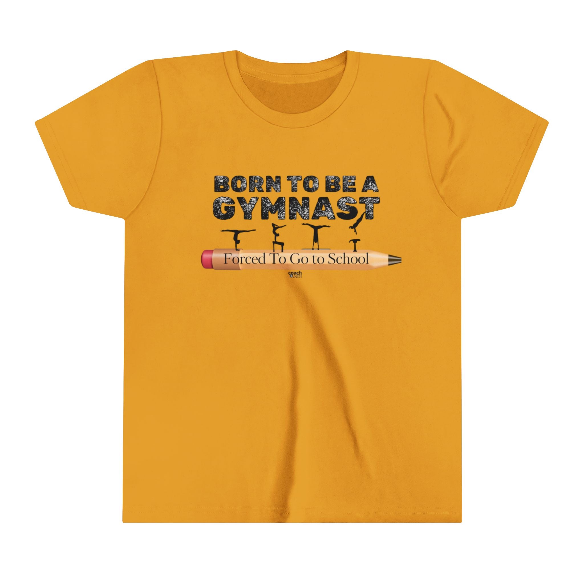 Born to be a Gymnast (Youth Short Sleeve Tee)