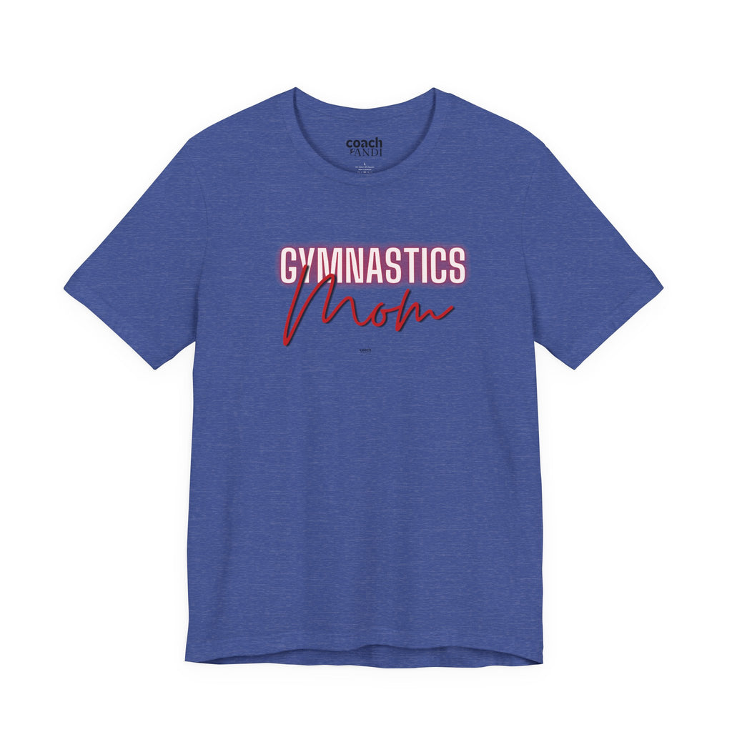 Glow Gym Mom Tshirt - Red (Adult)