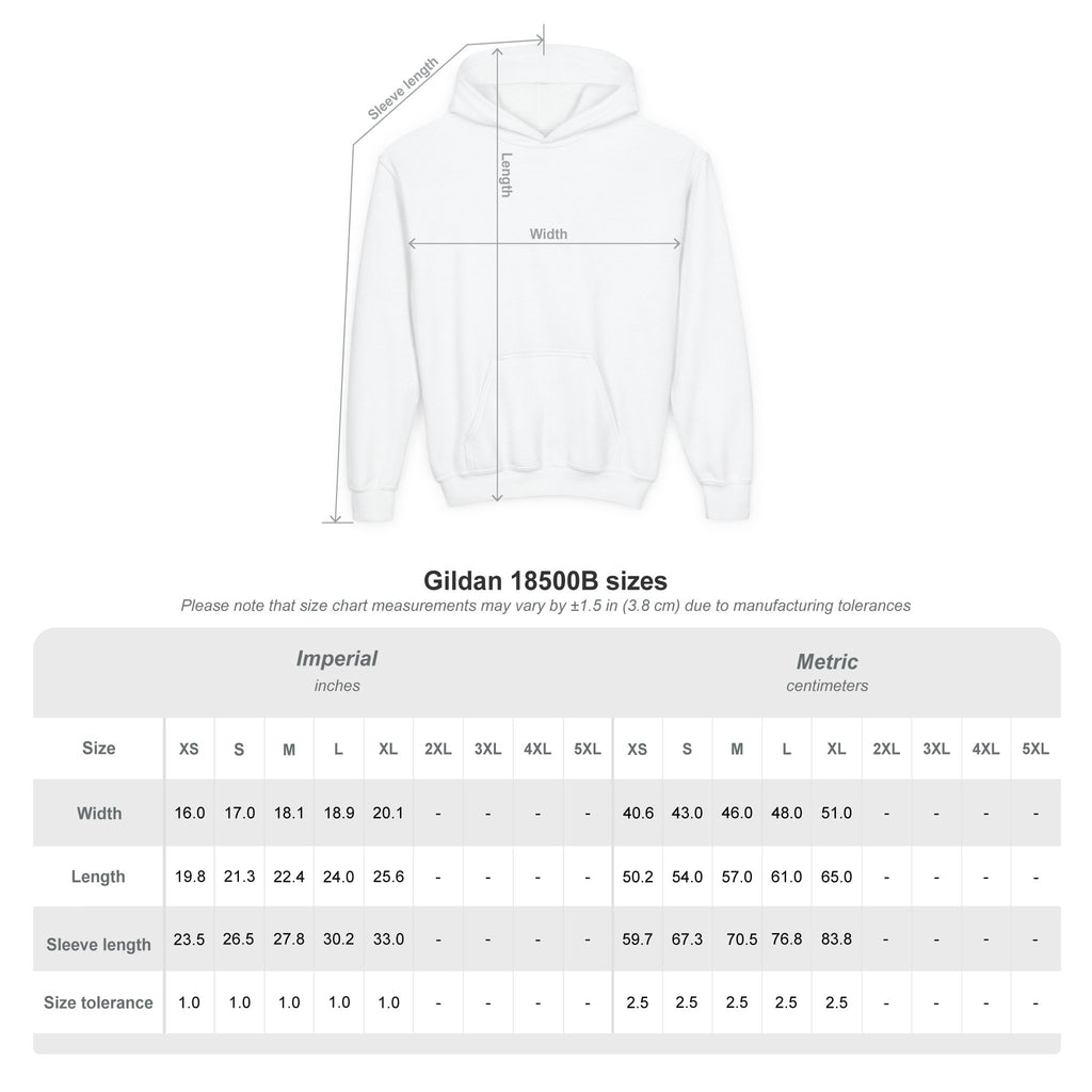 Things I learned as a Gymnast Hoodie - Red (Youth)