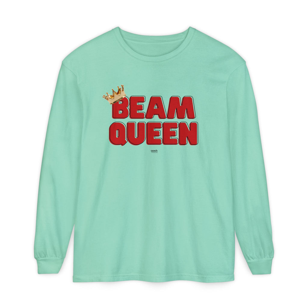 Beam Queen - Red/Black (Adult Long Sleeve Shirt)