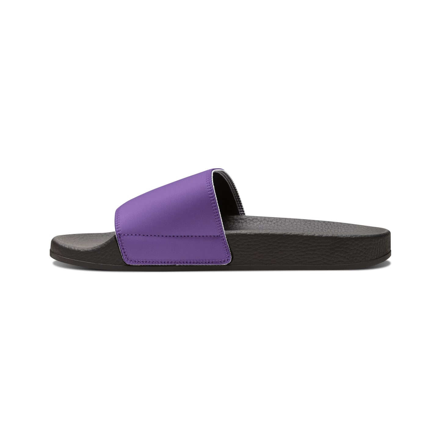 Peace, Love, Gymnastics- Purple (Youth Removable-Strap Sandals)