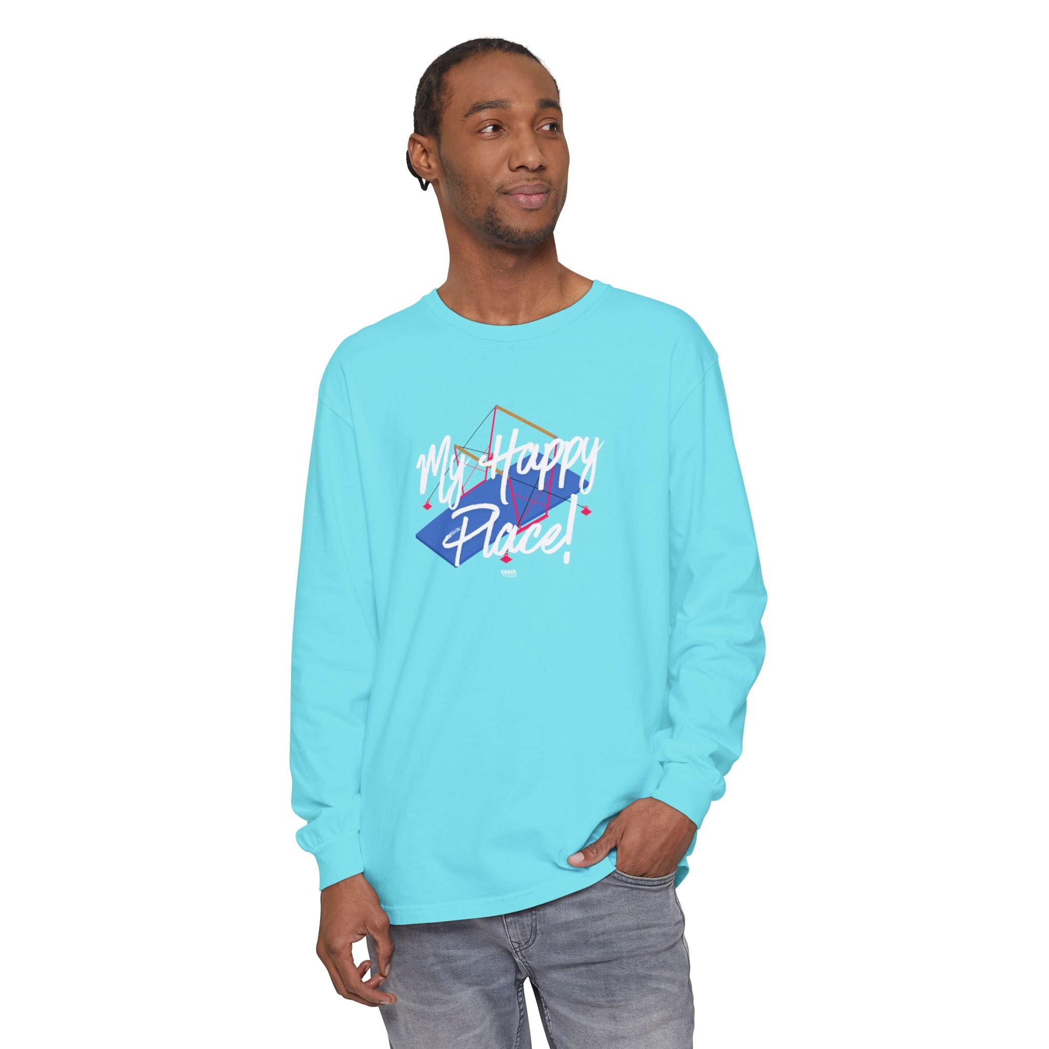 My Happy Place Bars Long Sleeve Shirt (Adult)