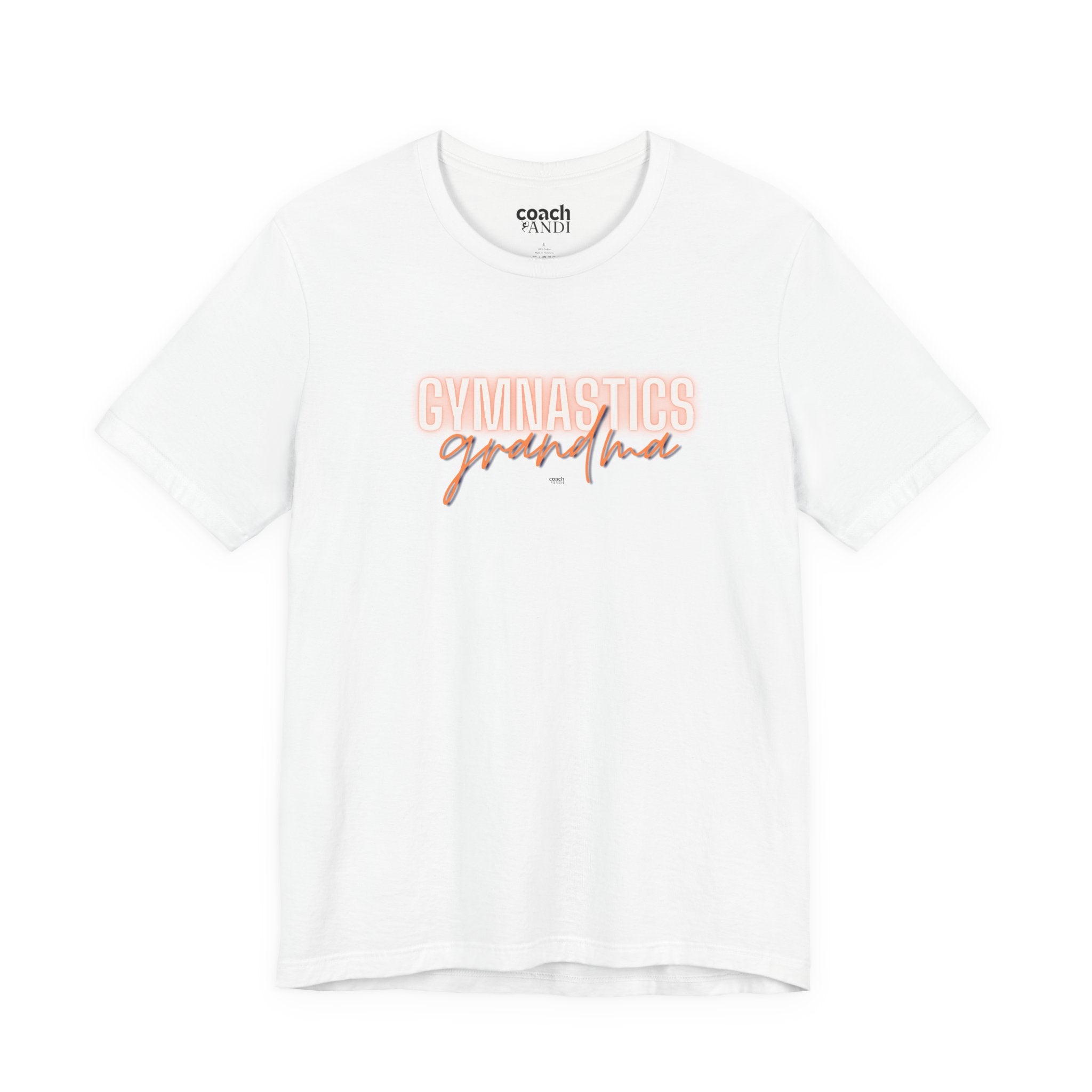 Glow Gym Gma Tshirt - Orange/Blue (Adult)