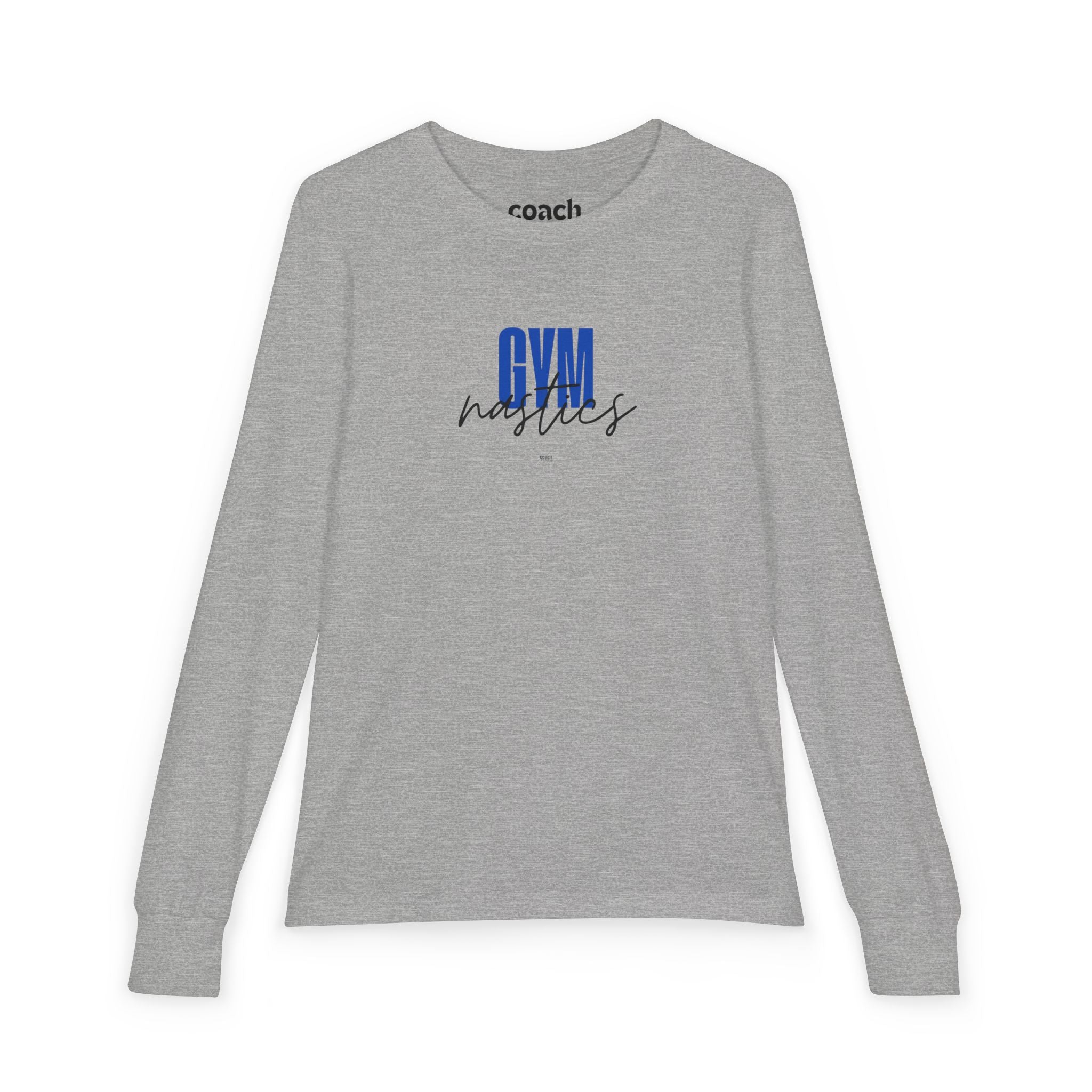 GYMnastics Long Sleeve Shirt - Blue (Youth)