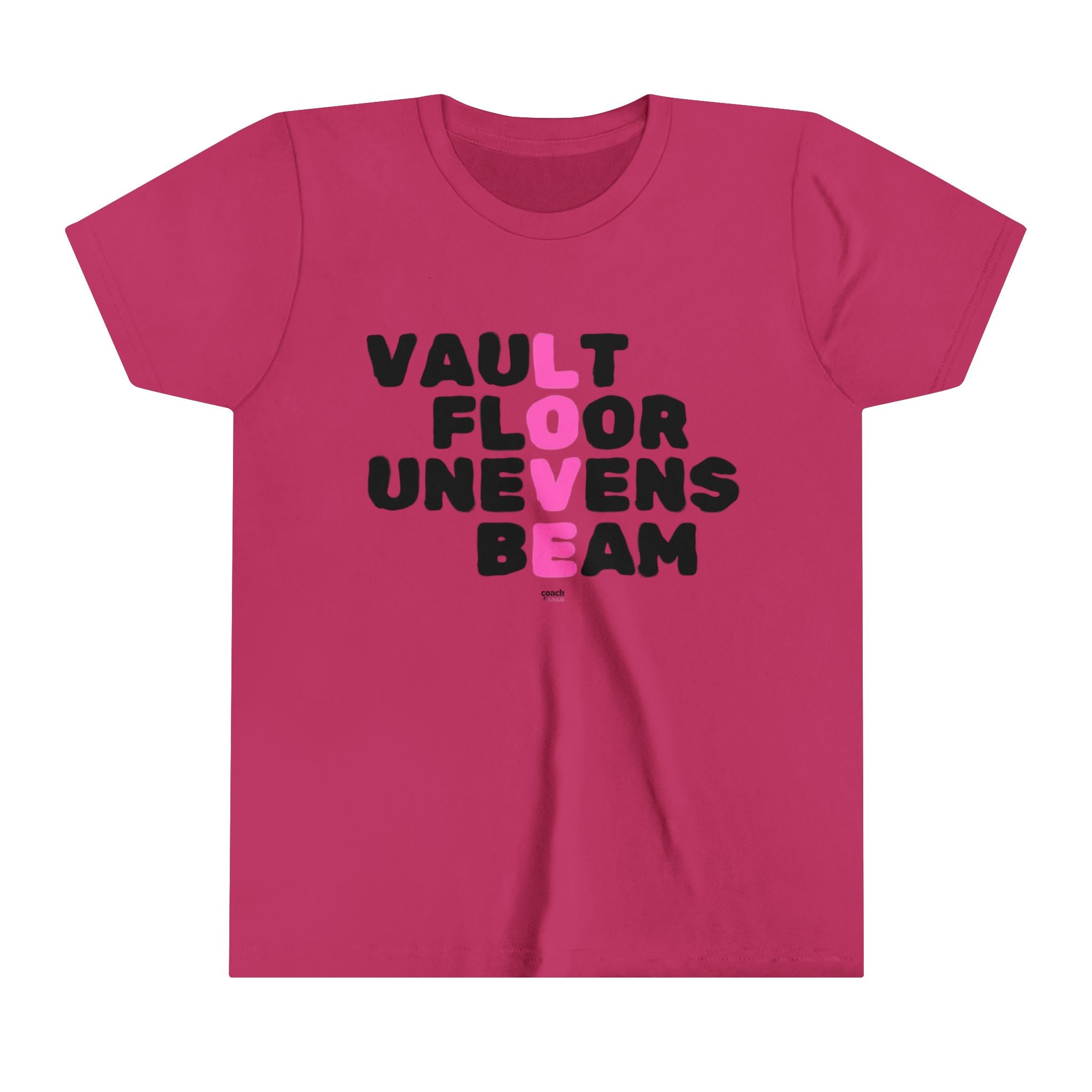 Born to be a Gymnast (Youth Short Sleeve Tee)