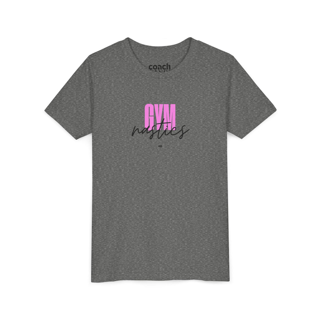 Gym-nastics Short Sleeve Tee - Pink (Youth)