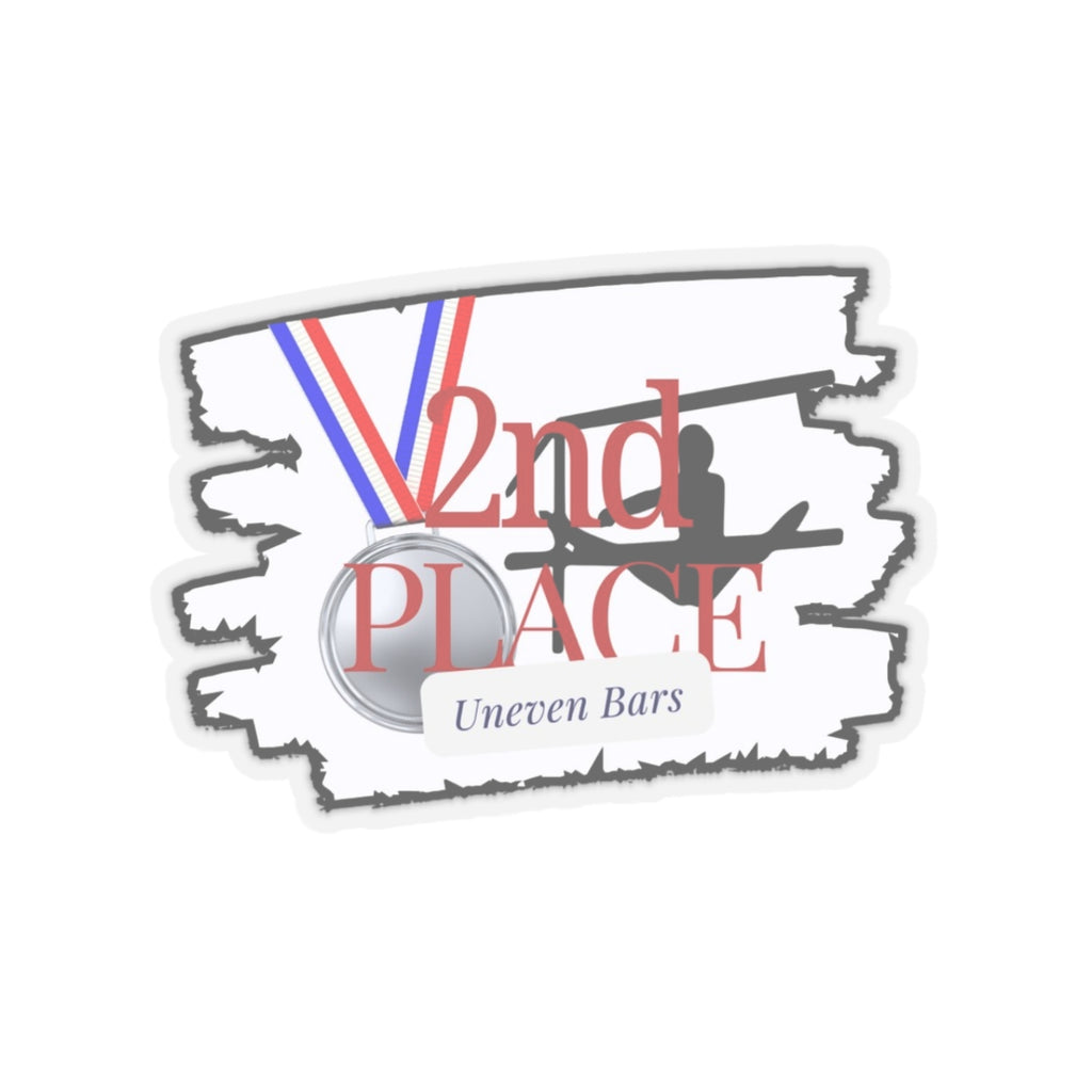 2nd Place Bars (Kiss-Cut Stickers)