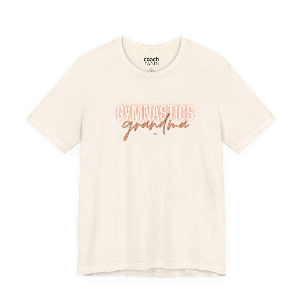 Glow Gym Gma Tshirt - Orange/Blue (Adult)