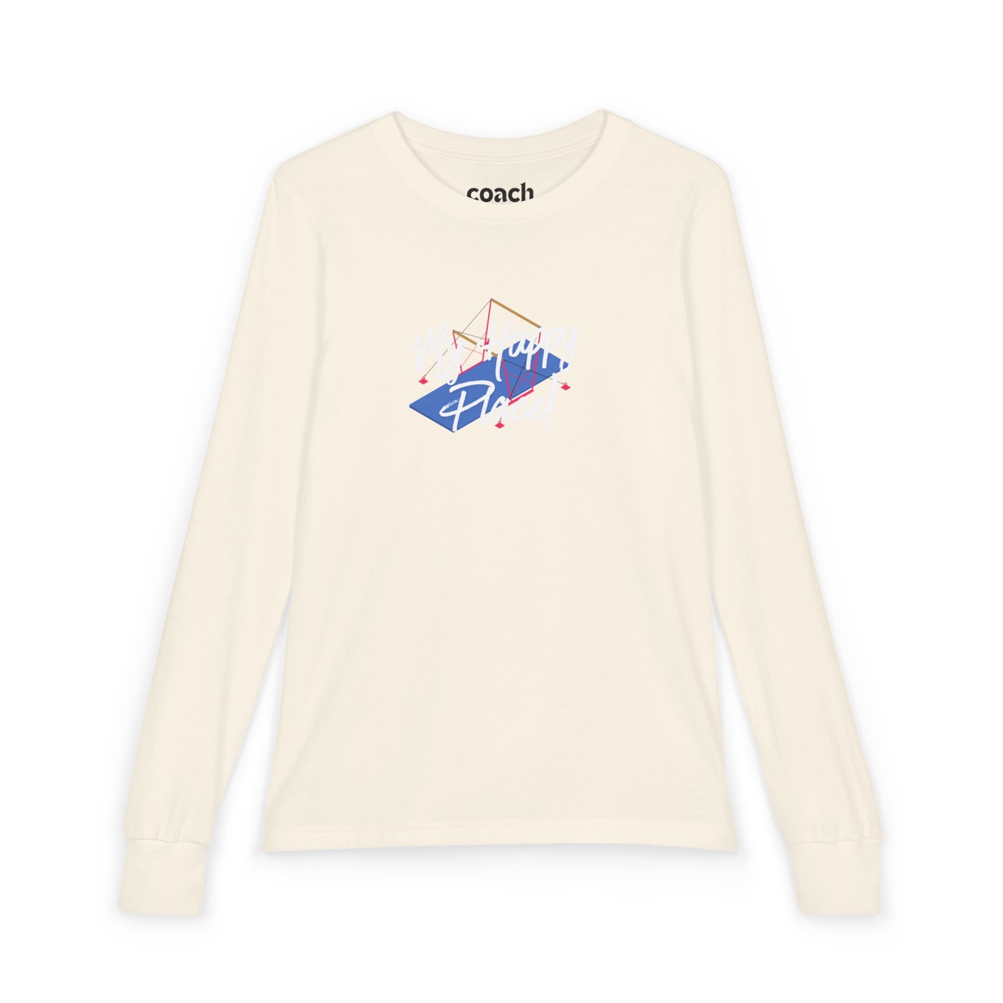 My Happy Place Bars Long Sleeve Shirt (Youth)