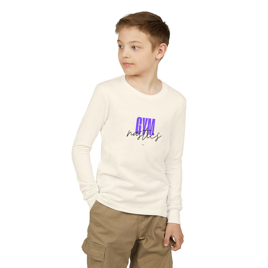 GYMnastics Long Sleeve Shirt - Purple (Youth)