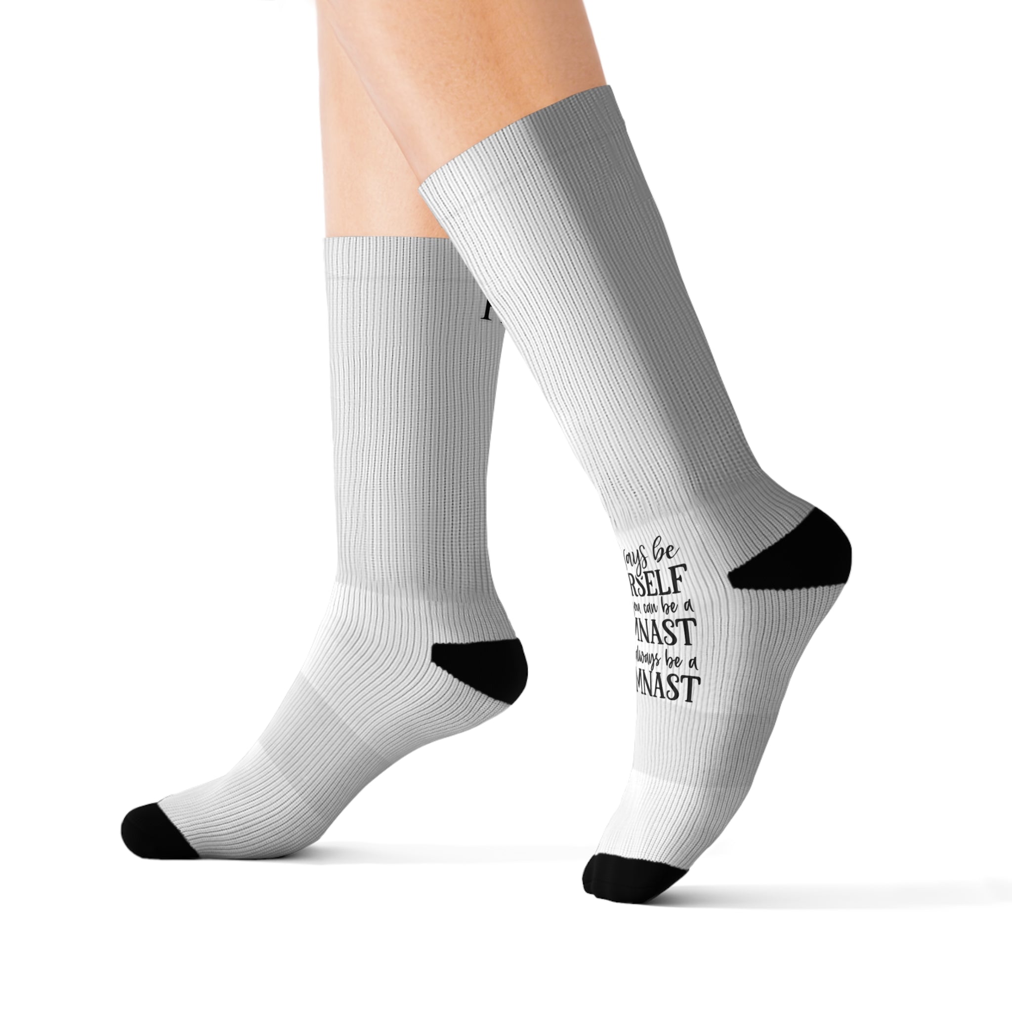 Always Be A Gymnast-Sublimation Socks