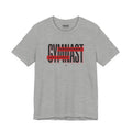 Gymnast Hard Worker Tshirt - Red (Adult)