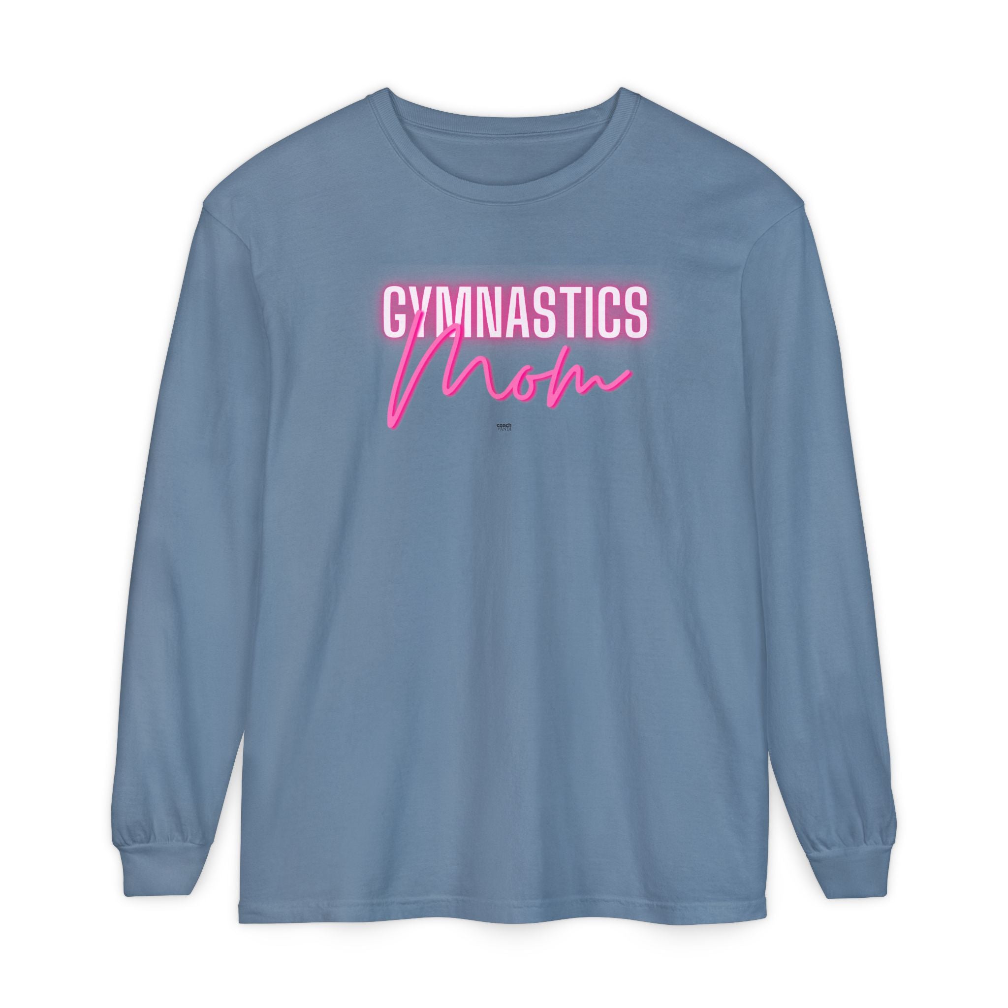 Glow Gym Mom Long Sleeve Shirt - Pink (Adult)