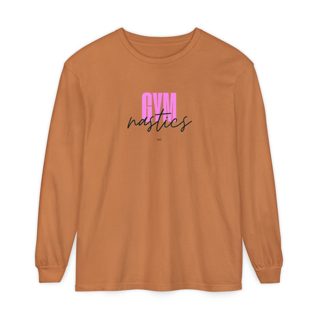 GYMnastics Long Sleeve Shirt - Pink (Adult)